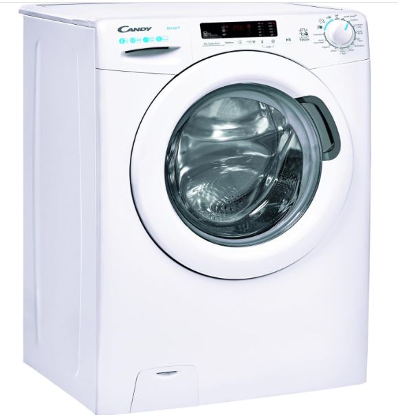 Candy CS1482DW4 Smart Washing Machine 8KG 1400rpm, White, NFC