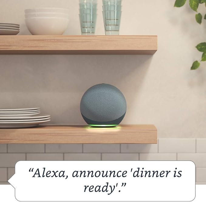 Echo (Newest gen) | With premium sound, smart home hub and Alexa | Charcoal