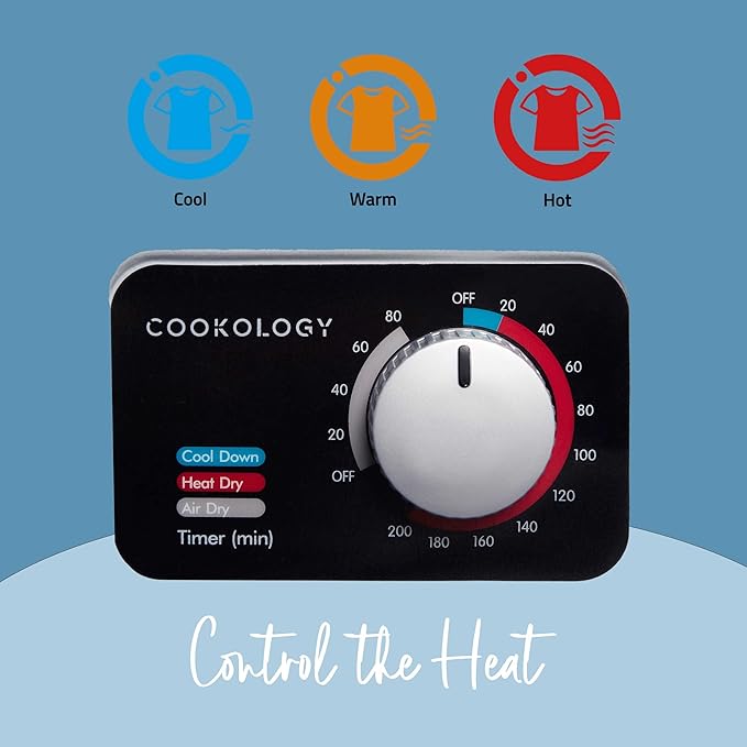 Cookology CMVD25SL Mini Vented Tumble Dryer 2.5kg - Silver [Energy Class F]