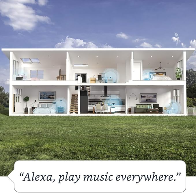 Echo (Newest gen) | With premium sound, smart home hub and Alexa | Charcoal