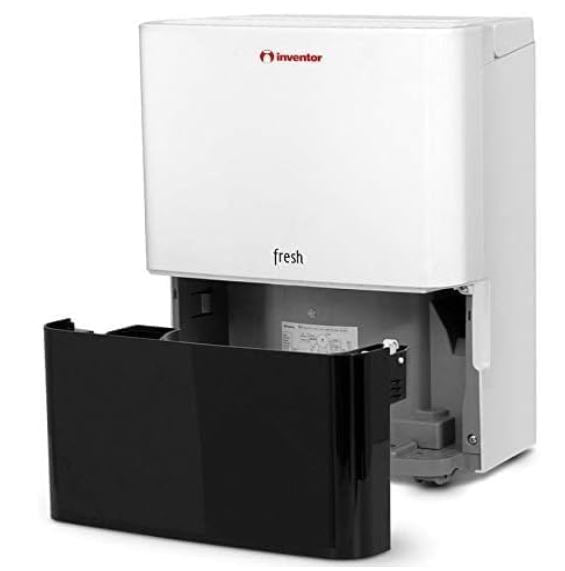 12L/Day Dehumidifier Inventor Fresh, Silent, Continuous Drainage, 24Hr Timer, Laundry Drying, Eliminates Damp and Moisture, Eco-friendly R290 (WEE/MM0449AA)